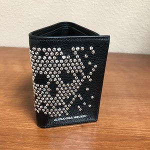 Alexander McQueen skull wallet